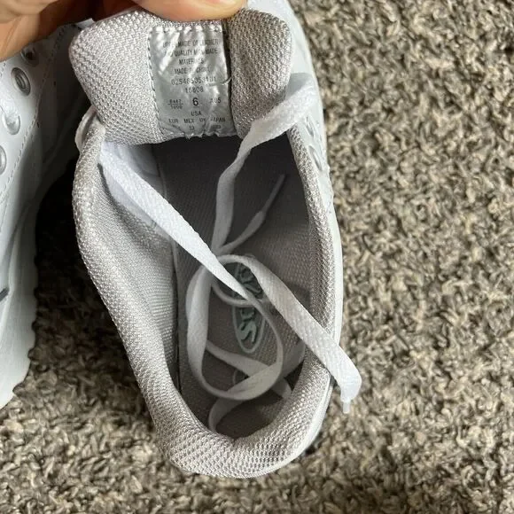 Vintage Soho Size 6 Platform Sneakers Women White 90s Y2K Platform Chunky - Picture 11 of 12